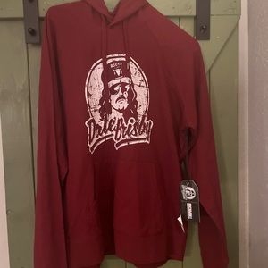 Dale Brisby Size Large Red Hoody